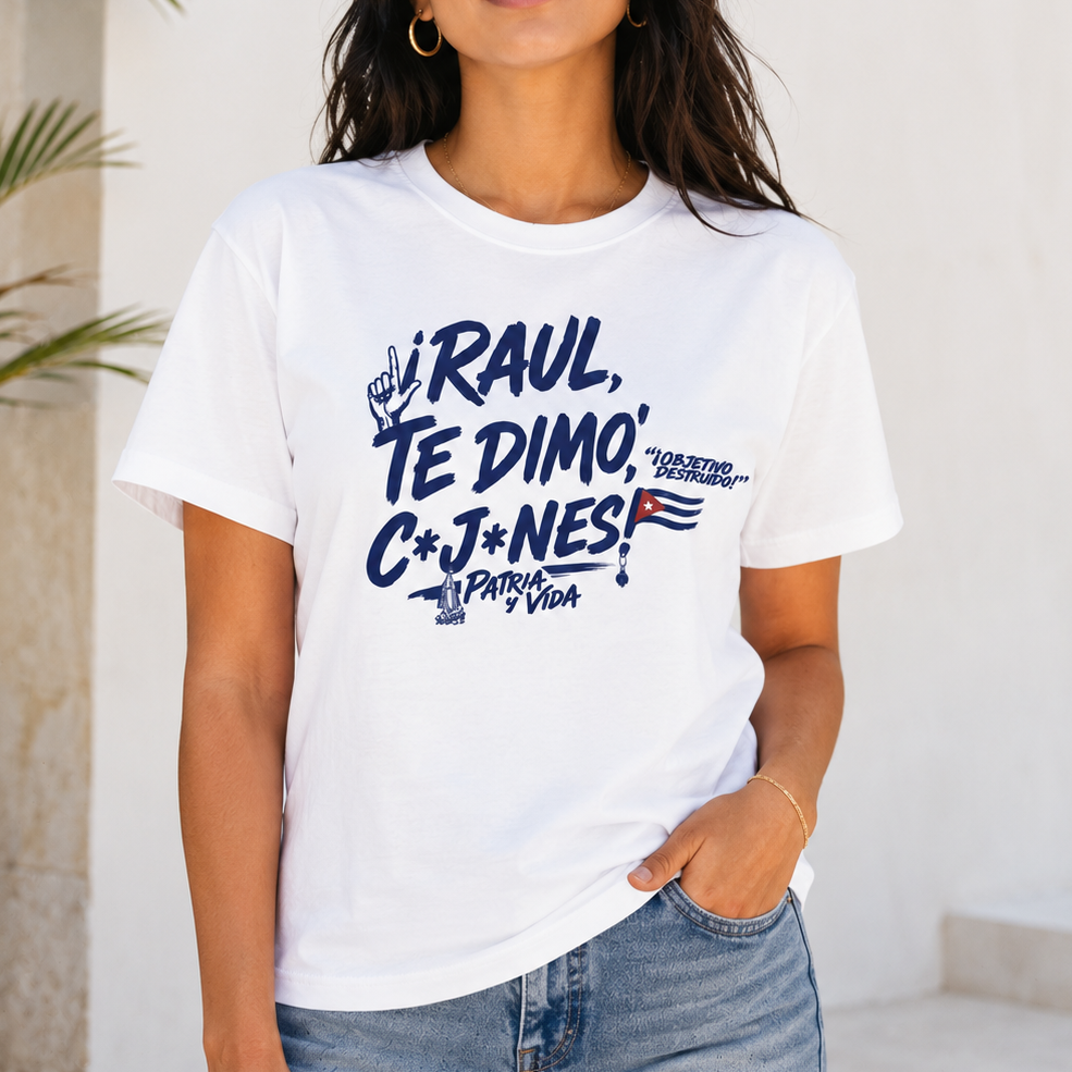 UNISEX - Raul, te dimo', C*j*nes - T-Shirt