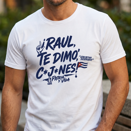 UNISEX - Raul, te dimo', C*j*nes - T-Shirt